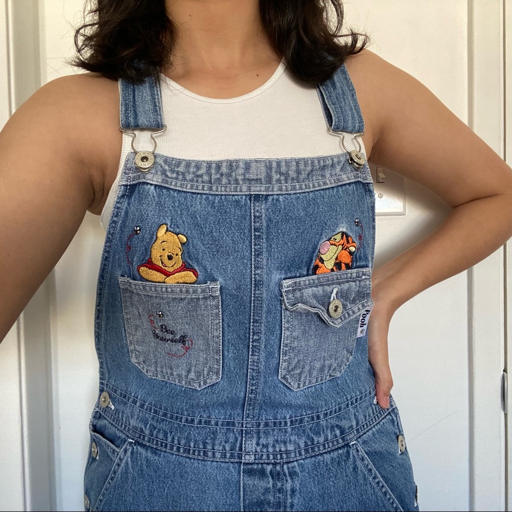 Vintage Disney Winnie The Pooh & Tigger Overalls